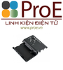 Black ABS Case for Raspberry Pi 4, with Cooling Fan