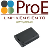 Black ABS Case for Raspberry Pi 4, with Cooling Fan