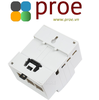 DIN Rail ABS Case for Raspberry Pi 4, Large Inner Space, Injection Moduling