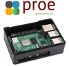 Dual Fan Case for Raspberry Pi 4, Dull-Polish Surface