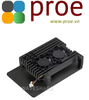 Aluminium Alloy Case for Raspberry Pi 5, Dual Cooling Fans
