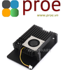 Aluminium Alloy Case (H) for Raspberry Pi 5, With Temperature-Controlled Blower Fan