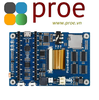 Overall Evaluation Board Designed for Raspberry Pi Pico, Misc Onboard Components