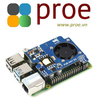 Power over Ethernet HAT (D) for Raspberry Pi 3B+/4B, 802.3af-compliant, Official case compatible