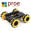 Robot-Chassis Series Smart Mobile Robot Chassis Kit, Options for wheels and chassis