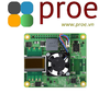 Raspberry Pi PoE+ HAT for Raspberry Pi 3B+/4B, 802.3af/at-compliant