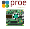 Raspberry Pi PoE+ HAT for Raspberry Pi 3B+/4B, 802.3af/at-compliant