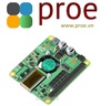 Raspberry Pi PoE+ HAT for Raspberry Pi 3B+/4B, 802.3af/at-compliant