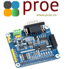 Isolated RS485 RS232 Expansion HAT for Raspberry Pi, SPI Control
