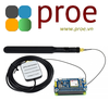 SIM7080G Cat-M/NB-IoT HAT (EN) NB-IoT / Cat-M(eMTC) / GNSS HAT for Raspberry Pi, Globally Applicable