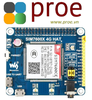 SIM7600CE 4G HAT for Raspberry Pi, LTE Cat-4 4G / 3G / 2G Support, GNSS Positioning, for China