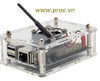 Vỏ Mica Orange Pi PC, PC Plus và PC2 kèm quạt tản nhiệt