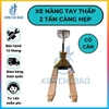 Xe nâng tay thấp Ameko 2T - Càng hẹp - Có cân