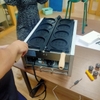Máy làm bánh đồng xu 4 khuôn