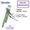 Bộ 2 thanh gạt nước mưa ô tô Nano mềm cao cấp hãng xe Chevrolet, Daewoo: Cruze-Aveo-Captiva-Trax-Spark-Lacetti-Gentra-Lanos-Matiz-Orlando-Colorado