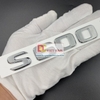 Decal tem chữ S560, S600 và S650 dán đuôi xe ô tô Maybach