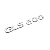 Decal tem chữ S600 dán đuôi xe ô tô