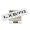 Decal tem chữ LX470 dán đuôi xe ô tô