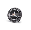Logo chụp mâm bánh xe ô tô Mercedes Benz BZ75, đường kính 75mm