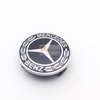 Logo chụp mâm bánh xe ô tô Mercedes Benz BZ75, đường kính 75mm