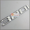 Decal tem chữ inox 320i dán đuôi xe ô tô