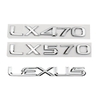 Decal tem chữ LX470 dán đuôi xe ô tô