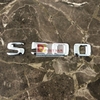 Decal tem chữ S600L, S500L và S400L dán đuôi xe ô tô Mercedes