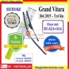 Bộ 2 thanh gạt nước mưa ô tô Nano xương mềm cao cấp hãng xe Suzuki: Celerio-Vitara-Swift-Ertiga-Grand Vitara-Alto-Carry1.0-Wagon R