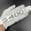 Decal tem chữ S450L dán đuôi xe ô tô