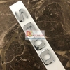 Decal tem chữ S560, S600 và S650 dán đuôi xe ô tô Maybach