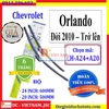 Bộ 2 thanh gạt nước mưa ô tô Nano xương mềm cao cấp hãng xe Chevrolet, Daewoo: Cruze-Aveo-Captiva-Trax-Spark-Lacetti-Gentra-Lanos-Matiz-Orlando-Colorado