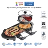 Bếp lẩu nướng 2 trong 1 chống dính cao cấp EB-8601