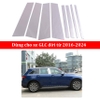 Bộ 10 thanh nẹp cột B, C và D cánh cửa xe ô tô. Mercedes GLC đời từ 2016-2024