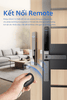 Bộ khóa cửa thông minh tích hợp Bluetooth, Remote, Vân tay, Mã số, Thẻ từ, Chìa cơ. Thương hiệu Hà Lan cao cấp Philips DDL611S-5HBS