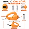 Bộ nâng kích gầm điện, máy bơm lốp và máy siết ốc ô tô đa năng 3 trong 1. Thương hiệu Đức cao cấp ROGTZ 