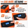 Bộ nâng kích gầm điện, kiêm máy bơm lốp tự ngắt 2 trong 1. Thương hiệu Đức ROGTZ cao cấp TY-EHJ03
