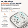 Bồn ngâm chân kiêm máy massage, tích hợp tia hồng ngoại điện xung. Thương hiệu Hà Lan cao cấp Philips - PPM3102F