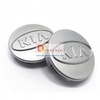 Logo chụp mâm, ốp lazang bánh xe ô tô Kia, đường kính 58mm