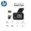 Camera hành trình ô tô độ phân giải 2K, Wifi. Thương hiệu Mỹ cao cấp HP - F490W