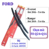 Bộ 2 thanh gạt nước mưa ô tô đa năng Nano cao cấp dành cho hãng xe Ford: Transit-Ecosport-Everest-Focus-Fiesta-Ranger-Mondeo-Escape-Mustang