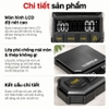 Cân màn hình điện tử định lượng cà phê, phạm vi cân 0.3-1000g. Thương hiệu Mỹ cao cấp HiBREW A3-1