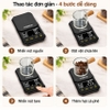 Cân màn hình điện tử định lượng cà phê, phạm vi cân 0.3-1000g. Thương hiệu Mỹ cao cấp HiBREW A3-1