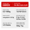 Cân màn hình điện tử định lượng cà phê, phạm vi cân 0.3-1000g. Thương hiệu Mỹ cao cấp HiBREW A3-1
