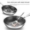 Chảo chống dính lòng sâu inox 304 cao cấp DSP CS004-W32 và CS004-W34