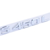 Decal tem chữ S450L dán đuôi xe ô tô
