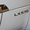 Decal tem chữ LX470 dán đuôi xe ô tô
