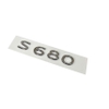 Decal tem chữ S680 và GLS680 dán đuôi xe ô tô Maybach