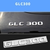 Decal tem chữ GLC300, GLC250 và GLC200 dán đuôi xe ô tô Mercedes