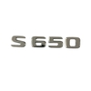 Decal tem chữ S560, S600 và S650 dán đuôi xe ô tô Maybach