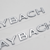 Decal tem chữ Maybach dán đuôi xe ô tô G80709